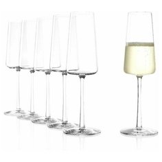 Набор из 6 фужеров для шампанского 238мл Stolzle Power Flute Champagne