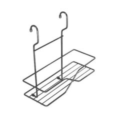 Полка для рейлинга Rosenberg, 1 ярус, «Х»-образная, прямоугольная, корзина