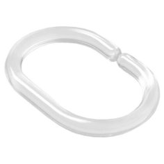 Набор колец для шторы Iddis Transparent RID012P прозрачные