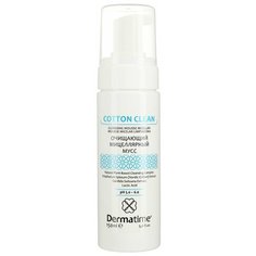 Dermatime очищающий мицеллярный мусс COTTONCLEAN Cleansing Mousse Micellar, 150 мл