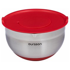 Миска для смешивания с крышкой Oursson BS4002RS/RD