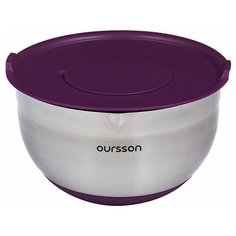 Миска для смешивания с крышкой Oursson BS4002RS/SP