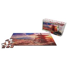 Фигурный деревянный пазл "Travel collection" Фудзияма, Япония Нескучные игры