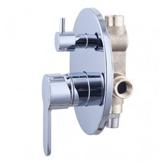 Смеситель встраиваемый подключение на 2 выхода Swedbe Platta 5514