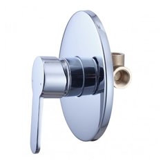 Смеситель встраиваемый подключение на 1 выход Swedbe Platta 5517