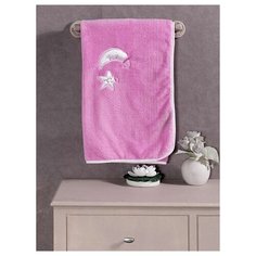 Плед велсофт "Teddy Boo", 100% полиэстер, размер 80*120 см (pink) Kidboo