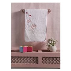Плед хлопок/велюр серии "Sweet Flowers", 75% хлопок, 25% полиэстер, размер 80*90 см (стандарт) Kidboo