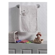 Плед флисовый "Cute Bear", 100% полиэстер, размер 80*120 см (beige) Kidboo