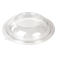 Крышки для одноразовых круглых контейнеров СпК-190 ДИ, комплект 75 шт., ПЭТ, контейнеры 605109, 605110 Стиролпласт