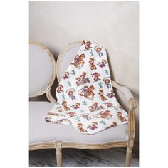Плед флисовый La Bella Mama «Ковбои» 220г/м2 150*180 см.