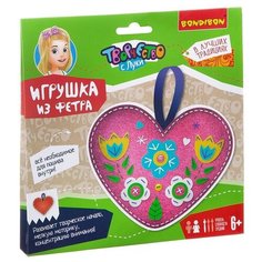 Набор для творчества BONDIBON. Игрушка из фетра. Сердечко. В лучших традициях!.
