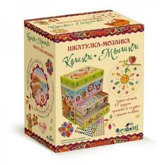 Набор для творчества ORIGAMI Шкатулка-мозаика Кошки-мышки