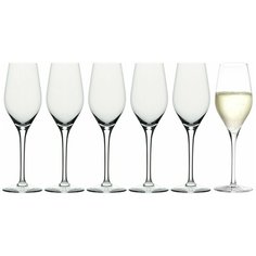 Набор из 6 фужеров для шампанского 265мл Stolzle Exquisit Royal Champagne