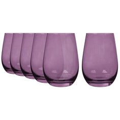 Набор из 6 стаканов 465 мл Stolzle фиолетовый Elements