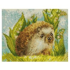 Белоснежка Набор алмазной мозаики 436-ST-PS Ёжик в ландышах