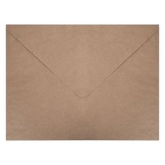 Конверты (290х390 мм) КРАФТ, без клея, 90 г/м2, КОМПЛЕКТ 500 шт., треугольный клапан Ряжская печатная фабрика
