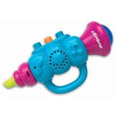 Азбукварик дудочка электронная голубой
