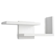 Настенная полка Том Полкер Параллель 01 белая