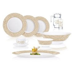 Столовый набор ЭССЕНС РУСТИК 46 предметов Luminarc