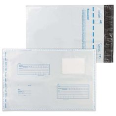 Конверт-пакеты ПОЛИЭТИЛЕН С4 (229х324 мм) до 160 л., отрывная лента, "Куда-Кому", КОМПЛЕКТ 10 шт., 11003.10 Курт