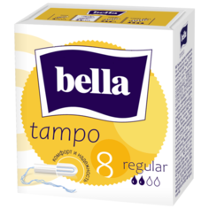 Bella тампоны Tampo regular easy twist, 2 капли, 8 шт.