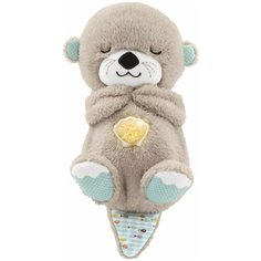Развивающая игрушка Fisher-Price Игрушка для сна Выдра (FXC66), серый