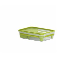 EMSA Бранч-бокс CLIP & GO 518099, 16.3x22.5 см, зеленый