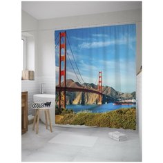 Штора для ванной JoyArty Мост в Америке 180х200 (sc-12222)