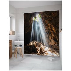 Штора для ванной JoyArty Солнечный просвет 180х200 (sc-7562)