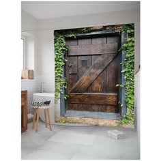 Штора для ванной JoyArty Дверь в секретное сообщество 180х200 (sc-16401)