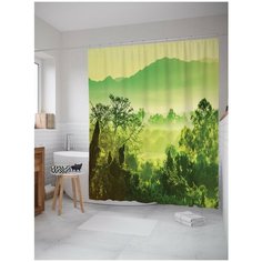 Штора для ванной JoyArty Лесные странствия 180х200 (sc-7522)