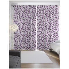 Портьеры JoyArty Цветочное спокойствие на ленте 265 см (p-12345)