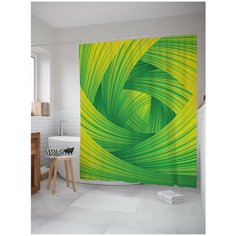 Штора для ванной JoyArty Волнистый тоннель 180х200 (sc-12461)