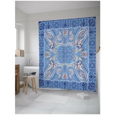 Штора для ванной JoyArty Мечтательные завитки 180х200 (sc-8791)