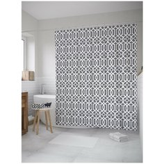 Штора для ванной JoyArty Решетка фантазий 180х200 (sc-7960)