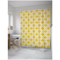 Штора для ванной JoyArty Квадратные квадраты 180х200 (sc-7916)