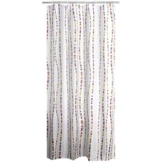 Штора для ванной RIDDER DNA 180х200 белый/желтый/красный