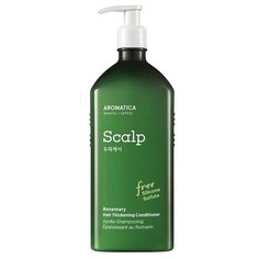 Aromatica кондиционер для укрепления волос Rosemary Hair Thickening с розмарином, 400 мл