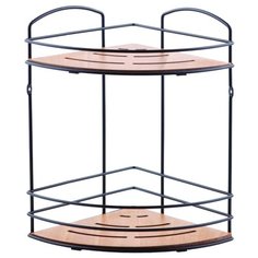 Этажерка настенная Tekno-tel BK074 коричневый/черный