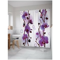 Штора для ванной JoyArty Орхидеи 180х200 (sc-50381)