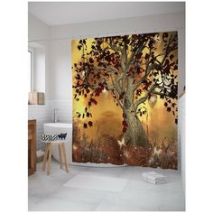 Штора для ванной JoyArty Древо познания 180х200 (sc-2934)