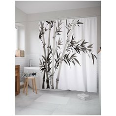 Штора для ванной JoyArty Небесный бамбук 180х200 (sc-15782)