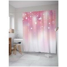 Штора для ванной JoyArty Блестящий звездопад 180х200 (sc-14149)