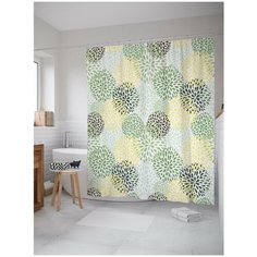 Штора для ванной JoyArty Цветущие брызги 180х200 (sc-11561)