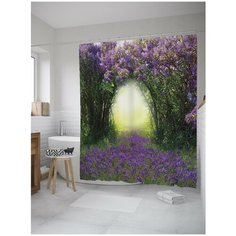 Штора для ванной JoyArty Нежные цветы 180х200 (sc-10329)