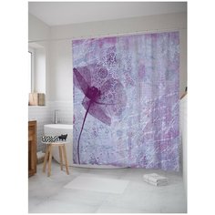 Штора для ванной JoyArty Фантомный цветочек 180х200 (sc-16552)