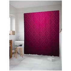 Штора для ванной JoyArty Любовные сплетения 180х200 (sc-22147)