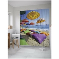 Штора для ванной JoyArty Мягкий загар 180х200 (sc-12253)