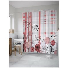 Штора для ванной JoyArty Домашние одуванчики 180х200 (sc-8291)