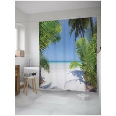 Штора для ванной JoyArty Солнце Малибу 180х200 (sc-8962)